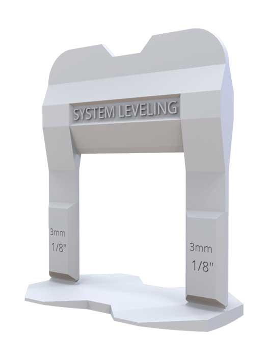 Vysoké spony 3mm (100ks) System Leveling D.O.O. SL5203