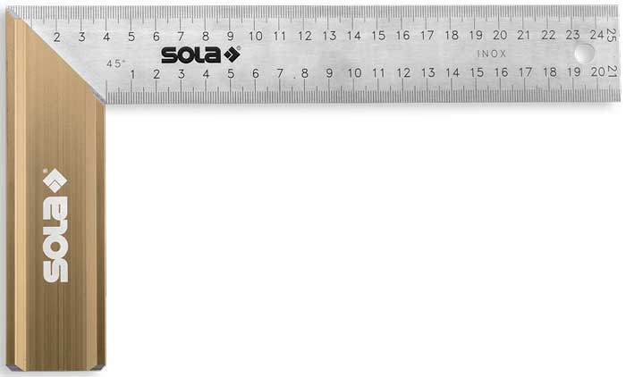 SRB 250 - truhlářský úhelník 250x145mm SOLA 56012101