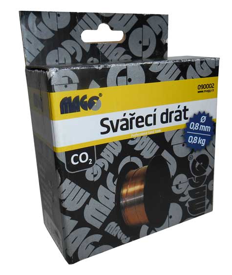 Svářecí drát CO2 - 0,8 mm / cívka 0,8kg MAGG 090002