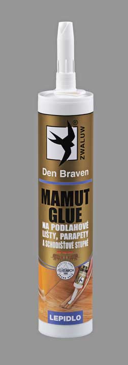 Vysokopevnostní lepidlo MAMUT GLUE 290ml bílá. Na DEN BRAVEN 51909BD