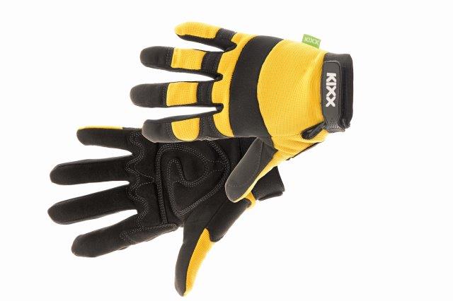 BRICK rukavice kombinované žlutá, velikost 10 CERVA GROUP a. s. BRICK10