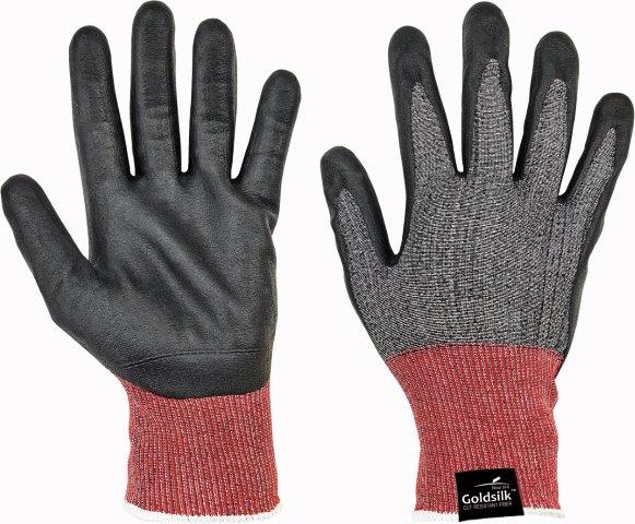 PARVA FH protipořezové rukavice černá/šedá - velikost 6 CERVA GROUP a. s. PARVA06