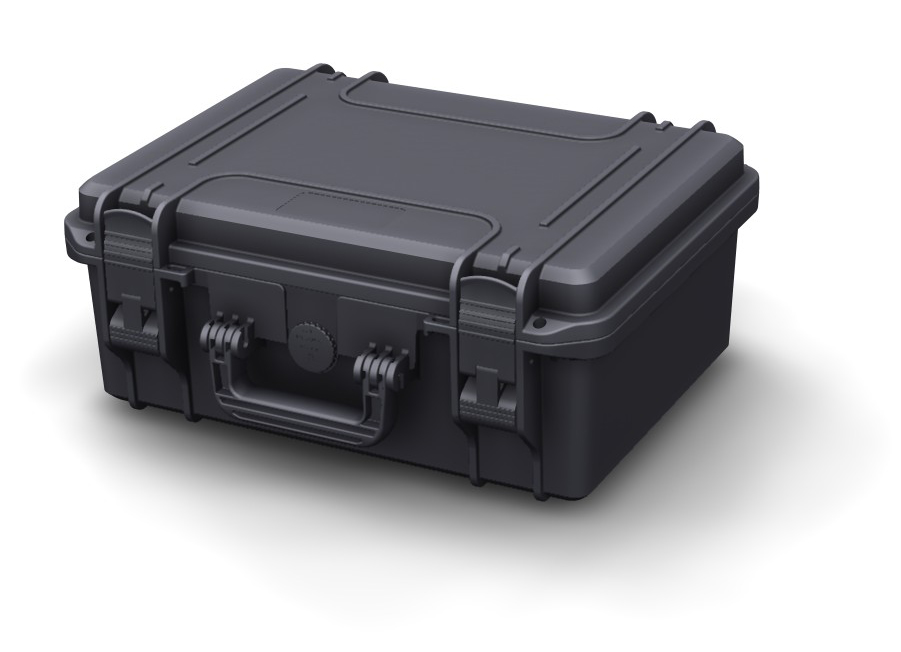 MAX Plastový kufr, 380x270xH 160mm, IP 67, barva černá, bez vložky MAGG PROFI MAX380H160 + Dárek, servis bez starostí v hodnotě 300Kč