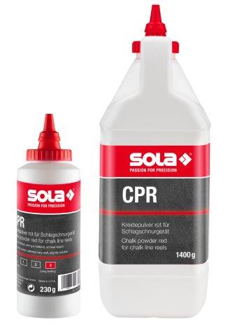 CPR 1400 značkovací křída 1400g - červená SOLA 66152201