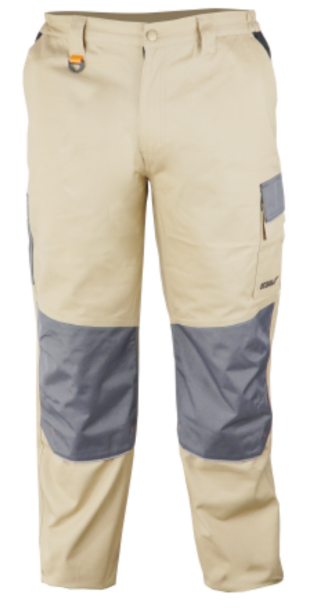Kalhoty ochranné velikost XL/56,100% bavlna gram.270g/m2 DEDRA BH41SP-XL