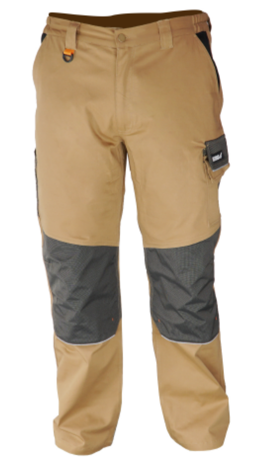 Kalhoty ochranné velikost XL/56, bavlna+spandex, gram.270g/m2 DEDRA BH42SP-XL