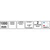 Vodováha magnetická 1000 mm Yato YT-30063