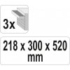 Skříňka na nářadí, 3x zásuvka Yato YT-08873 + Dárek, servis bez starostí v hodnotě 300Kč