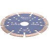 Řezný kotouč diamantový segmentový, 125x22x10mm GEKO nářadí G78311
