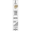 Pilové listy HCS 150MM 8TPI 2ks Yato YT-33923