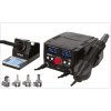 Pájecí stanice 2v1 s LED displejem 750W/75W Yato YT-82458 + Dárek, servis bez starostí v hodnotě 300Kč