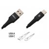 Datový a nabíjecí kabel SPEED USB-A / USB-C 480 Mb/s 1,5m Compass 07707