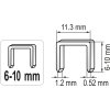Sešívačka kladivová 6 - 10 mm Vorel TO-71080