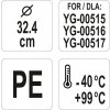 Víko na kontejner PE 32,4x1,5cm Yato Gastro YG-00521