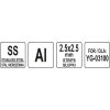 Řezací čepel 2.5x2.5mm (pro YG-03100) Yato Gastro YG-03142 + Dárek, servis bez starostí v hodnotě 300Kč