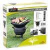 Gril na dřevěné uhlí litinový BRINDISI 35cm Cattara 13035