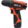Vrtačka/šroubovák AKU 12V LI-ION, 400-1300 ot/min Yato YT-82901