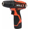 Vrtačka/šroubovák AKU 12V LI-ION, 400-1300 ot/min Yato YT-82901