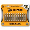 SUPER alkalická baterie AA/LR06, blistr 10 ks JCB JCB-LR06-10B