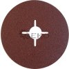 Fíbrový kotouč s výřezy (korund) - 125x22,23 mm / P60
