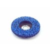 Porézní čistící a leštící kotouč do úhlové brusky (modrý) - 125x22,23 mm GEKO nářadí G00385