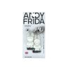 Osvěžovač Mr&Mrs Fragrance ANDY & FRIDA New Car Bílý amJANDFRI02