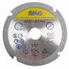 Řezný a frézovací kotouč na dřevo do úhlové brusky 125x22,23 mm