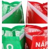 Tašky na tříděný odpad SORT EASY 4 METAL, 30x30x40cm, 4x36l, 4ks