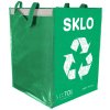 Tašky na tříděný odpad SORT EASY 4 METAL, 30x30x40cm, 4x36l, 4ks