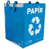 Tašky na tříděný odpad SORT EASY 4 METAL, 30x30x40cm, 4x36l, 4ks