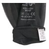 Rukavice pracovní z polyesteru polomáčené v polyuretanu GLOVE PE-PU 10, černé, velikost 10