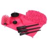 Multifunkční sada nástrojů pro čištění a mytí auta CAR DETAILING PINK 9, 9ks