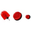 Sada kartáčů na vrtačku pro čištění auta CAR DETAILING DRILL BRUSH 3 MEDIUM, 3ks