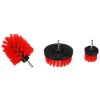 Sada kartáčů na vrtačku pro čištění auta CAR DETAILING DRILL BRUSH 3 MEDIUM, 3ks