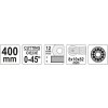 Řezačka na obklady 400 mm Yato YT-37034