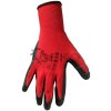 Pracovní rukavice červené - vel.9 GEKO nářadí G73532