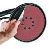 Smirkové papírové brusné kotouče děrované se suchým zipem, hrubost 80 / průměr 225 mm, balení 5 ks