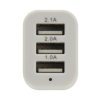 Zástrčka 3xUSB 12-24V 5V/3100mA Compass 07407