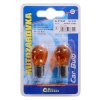 Žárovka 12V PY21W 21W BaU15s ORANGE blister 2ks Compass 08645