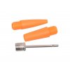 Hustilka ruční 530 x 38mm SUPER PUMP s manometrem Compass 09148