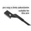 Stěrače FLAT SET 530+530mm GREEN FAB II Compass 10797
