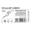 Stěrač FLAT BULK (CUBE16) 20"/510mm Compass 10962