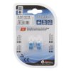 Žárovka 4LED 12V T10 modrá 2ks Compass 33712