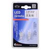 Žárovka 4LED 12V T10 bílá 2ks Compass 33714