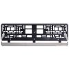 Podložka pod SPZ VIO CHROM-BLACK CAR Compass AM61517