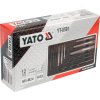 Vrtáky do přetržených šroubů SADA 12 ks Yato YT-0591