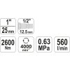 Utahovák pneumatický 1"2600Nm Yato YT-0959 + Dárek, servis bez starostí v hodnotě 300Kč
