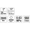 Utahovák pneumatický 1"2600Nm Yato YT-0960 + Dárek, servis bez starostí v hodnotě 300Kč