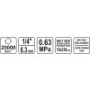 Pneumatická pásová bruska 10x330mm (rozměr pásu) Yato YT-09741 + Dárek, servis bez starostí v hodnotě 300Kč