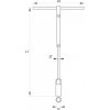 Klíč nástrčný 12 mm s rukojetí typ"T" Yato YT-1556